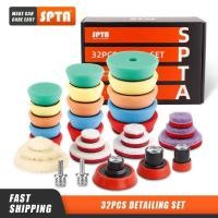 ราคา SPTA 1/2/3 Inch T-shape Sponge M14 5-8/11 Auto Detail Polishing Buffing Pads Wool For Mini Car Polisher Electric Drill (26472829001)