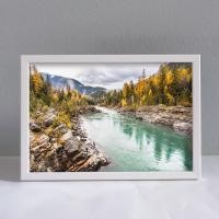 ราคา รูปภาพติดผนัง ***รวมกรอบ ภาพติดผนัง วิวธรรมชาติ น้ำตก กรอบรูปติดผนัง สวยๆ **พร้อมส่ง (11949412068)