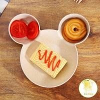 ราคา การ์ตูนมิกกี้ปรุงรสจาน ชามเด็ก ชามข้าวเด็กหัวมิกกี้ ชามแบ่ง 3 ช่อง จานใส่อาหารเด็ก จานใส่อาหารเด็ก Cartoon Mickey Plate (10365547567)