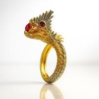 ราคา พญานาค คาบพลอยแดง แหวนพญานาค แหวน ปรับขนาดได้ งานสวย ไม่แพง ค้าขายดีมีกำไร ชีวิตรุ่งโรจน์ ทรัพย์สินเงินทองมั่งมี (2918109331)