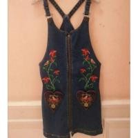 ราคา เอี๊ยมยีนส์งานปัก แบรนด์ lynaround สวยมาก (3148107245)