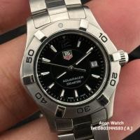 ราคา TAG Heuer Aquaracer Quartz Black Dial For Lady Ref. waf1410 (43558437094)