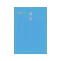 ราคา ELEPHANT ซองพลาสติกผูกเชือกขยายข้าง รุ่น 435 สีฟ้า ขนาด A4 (แพ็ค 12 ซอง) (17679631211)