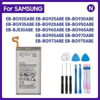 ราคา SAMSUNG Original แบตเตอรี่สำหรับ Samsung Galaxy S6 Edge/plus S7 Edge S8 Plus S9 Plus S10 S10 Plus J5 Pro J7 Pro (23679197916)