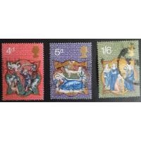 ราคา E59 แสตมป์อังกฤษใช้แล้ว ชุด Christmas Stamps ปี 1970 ใช้แล้ว สภาพดี 3 ดวง ครบชุด (2815650652)