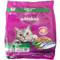 ราคา whiskas วิสกัส อาหารแมวโต รสปลาทูน่า 480 กรัม (26515765686)