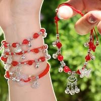 ราคา สร้อยข้อมือเชือกสีแดง-จีนดั้งเดิมเมฆมงคลถักกําไลข้อมือผู้หญิงเครื่องประดับอุปกรณ์เสริม (26636592324)