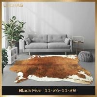 ราคา ❥ พรมหนังวัวเทียมสุดน่ารักสำหรับห้องนอนพรมหนังวัวส (27809447359)