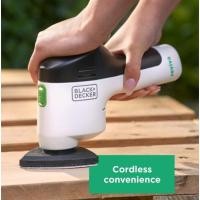 ราคา REVDS12C-B1 เครื่องขัดกระดาษทราย ทรง xiaomi minimal ทันสมัย ไร้สาย แบตตารี่ 12V black decker (23253760327)