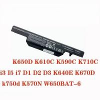 ราคา เหมาะสำหรับ Shenzhou W650BAT-6 K650D K610C K590C K710C K750D แบตเตอรี่แล็ปท็อป (24036809059)