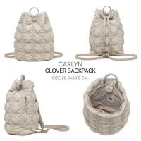ราคา ♞(พร้อมส่ง) กระเป๋า Carlyn Clover Backpack สีSilver/Spring Grey/Pearl White/Navy ของแท้จากช็อปเกาหล (29617141847)