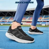 ราคา Skechers สเก็ตเชอร์ส รองเท้าผู้ชาย Men GOrun Lite Performance Shoes - 220902-BKW - Air-Cooled Goga Mat (26026641567)