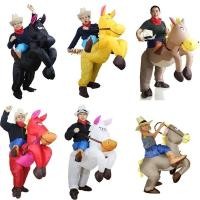 ราคา คาวบอยพอง Cowgirl ชุดแฟนซี Western Riding Horse ชุดฮาโลวีนสําหรับเด็กผู้ใหญ่ (29653229842)