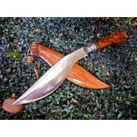 ราคา มีดเหน็บสั้น เหล็กแหนบ ด้าม+ฝักไม้ประดู่ (14034181424)