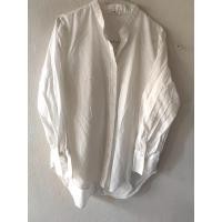 ราคา เสื้อเชิ้ตแขนยาว คอจีน สีขาว (27283907541)