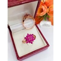 ราคา #แหวนนาคดอกไม้ทับทิม (20769818179)