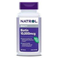 ราคา Natrol Beauty Biotin 10000 mcg 100 เม็ดรองรับความแข็งแรงของเล็บและพลังงาน (43208633223)