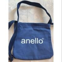 ราคา กระเป๋าผ้า สะพายได้ Anello ของแท้ % (5239322468)