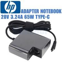 ราคา Adapter HP อะแดปเตอร์ 20V/3.25A 65W หัวขนาด Type-C ตัวใหม่ (26814173034)