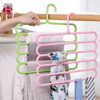 ราคา BANBAN H511 ไม้แขวนกางเกง 5ชั้น ไม้แขวน5ชั้น เนคไท ผ้าพันคอ แขวนได้เยอะ ไม้แขวนพลาสติกแข็ง (3835711304)