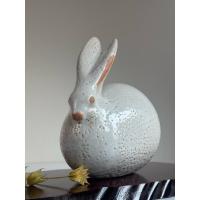 ราคา รูปปั้นดินเผา “กระต่าย” งาน Shino by Mizuno Moriyama 水野守山 (28877067430)