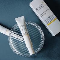 ราคา (SOLDOUT! 2018PACKAGING) AKINS AQUA VEIL PROTECT SUNSCREEN (1224381349)
