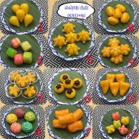 ราคา (มี 11 แบบ) พิมพ์ลูกชุบ แบบพิมพ์ทำขนม พิมพ์ลูกชุบมงคล (4994659505)