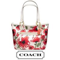 ราคา กระเป๋า Coach แท้ มือสองสภาพดีมาก ลายดอกไม้สวยน่ารักและหายากค่ะ (228148298)