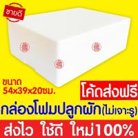 ราคา *โค้ดส่งฟรี* กล่องโฟมปลูกผัก กล่องโฟม ลังโฟม ปลูกผักไฮโดร กล่องใส่กุ้ง กล่องลังโฟม กล่องกุ้ง 10กก ไฮโดรโปนิกซ์ clearance (19075866549)