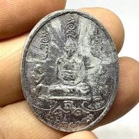 ราคา เหรียญหลวงปู่หลิว วัดไร่แตงทอง รุ่นหายห่วง รุ่นแรก เนื้อชินตะกั่ว ด้านหลังจารลายมือหลวงปู่ พ.ศ. 2534 สภาพสวยเดิม(G 381) (24541938218)