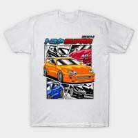 ราคา เสื้อยืด Vintage JDM Supra MK4 T-Shirt แท้ Cotton 100% การ์ตูน วินเทจ ผ้านุ่ม oversize หนาๆ S-5XL (27186259353)