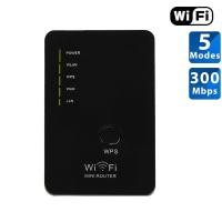 ราคา mini wifi router 300Mbps Wireless WiFi Repeater Wifi Extender WiFi Amplifier 802.11N Wi Fi Booster Long Range Repiter Wi-fi Repeater Access Point (5138387419)