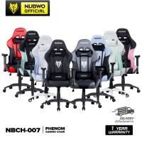 ราคา NUBWO เก้าอี้เกมมิ่ง Gaming Chair Phenom NBCH-007 โฉมใหม่ หมอนกำมะหยี่ ขาเหล็ก ปรับนอนได้ (22835458303)