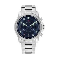 ราคา Tommy Hilfiger TH1710626 Men's Wesley Silver Stainless steel Bracelet Multifunction Watch 42 mm. นาฬิกาข้อมือผู้ชาย (27060026451)