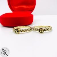 ราคา แหวนนะโมแต่งเกลียว เนื้อทองเหลืองแท้ ไม่ลอก สวยทน (25689016395)