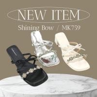 ราคา Stario - รุ่น MK759 รองเท้าแฟชั่นเพื่อสุขภาพ ส้นสูง 2 นิ้ว แบรนด์แท้ สำหรับผู้หญิง ซับในนุ่มใส่สบายเท้า รุ่นใหม่ (42500400534)