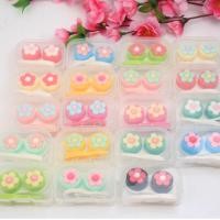 ราคา ⚡️ ตลับคอนแทคเลนส์ ⚡️Set 4 in 1 ตลับเซต ดอกไม้ ตลับ มินิ น่ารัก (28374854123)