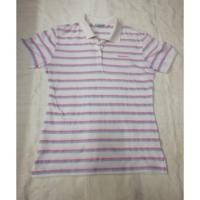 ราคา เสื้อโปโล แบรนด์ st. Andrew ลายทางสีขาวชมพู​ฟ้า Size L (1169558929)