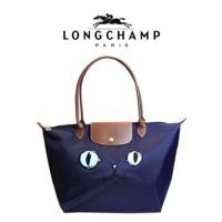 ราคา Sale‼️(แท้%)New Longchamp le pliage limited collection Miaou Navy Size S long สินค้าจากKing Power (277076879)