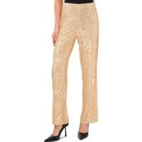 ราคา VINCE CAMUTO Women's Pull-On Sequined Flared Pants Size L (27152884456)