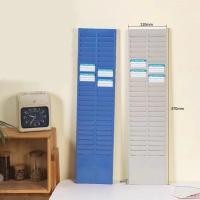 ราคา e0lovlxqva แผงเสียบบัตร แผงเสียบบัตรตอก 50 ช่อง สีครีม สำหรับ บัตรตอกเวลา เครื่องตอกบัตร (27786699086)