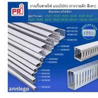 ราคา รางเก็บสายไฟ แบบโปร่ง หรือรางเก็บสายไฟ วายดัก (ขนาดใหญ่) ยี่ห้อ PRI รุ่น WD ยาว1 เมตร (22358110654)