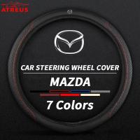 ราคา Mazda ปลอกหุ้มพวงมาลัยหนังนุ่ม สากล 38 ซม. ปลอกพวงมาลัยรถ ป้องกันลื่น หุ้มพวงมาลัยรถยนต์ สำหรับ Mazda 2 3 BP CX5 CX30 CX3 CX8 Mazda2 6 5 CX9 BT50 RX7 (40061998429)
