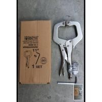 ราคา คีมล็อคตัวC ขนาด6และ11นิ้ว meta (2200391995)