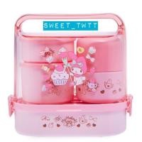 ราคา (ของแท้)ชุดปิ่นโต ชุดกล่องใส่อาหาร SANRIO ลาย My Melody (8355987022)