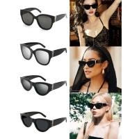 ราคา SAINTLAURENT แว่นกันแดด YSL ตัวอักษร Interleaved SL M95/F M94/F แว่นกันแดด (28955454102)