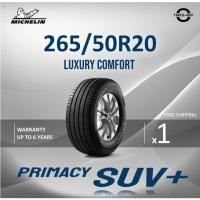 ราคา (ส่งฟรี) MICHELIN 265/50R20 รุ่น PRIMACY SUV PLUS (1เส้น) ยางใหม่ ปี2025 ยางรถยนต์ ขอบ20 SUV+ 265 50R20 (16856626490)