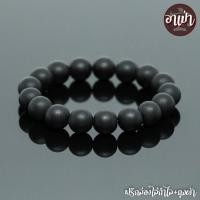 ราคา หินนิลด้าน หินแบล๊คโอนิกซ์ Matte Onyx ขนาด 12 มิล หินแท้ 100% หินนิลกาฬ หินสีดำ หินมงคล (2661056379)