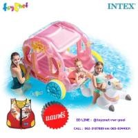 ราคา Intex แพรถม้าเจ้าหญิง รุ่น 56514 + เสื้อชูชีพเด็ก (โฟม) สีแดง รุ่น NSS2008 (12510894617)