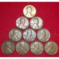 ราคา ชุดเหรียญอเมริกา ลินคอล์นเซนต์ ยุคเก่า 1950-59 (11095043943)